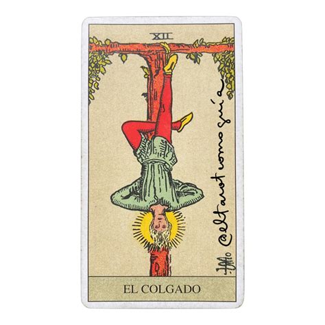 colgado justicia tarot|El arcano del colgado y su relación con la justicia en el tarot